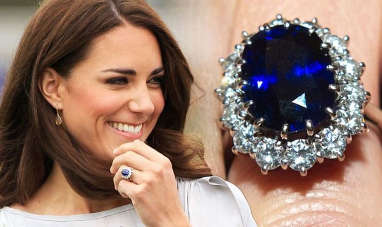 Kate Middelton blue saphhire ring 