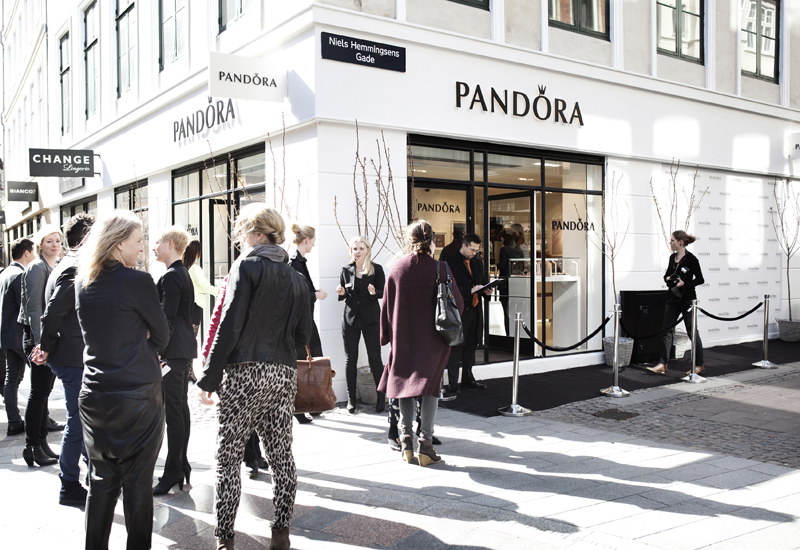 Pandora concept store, Copenhagen Denmark