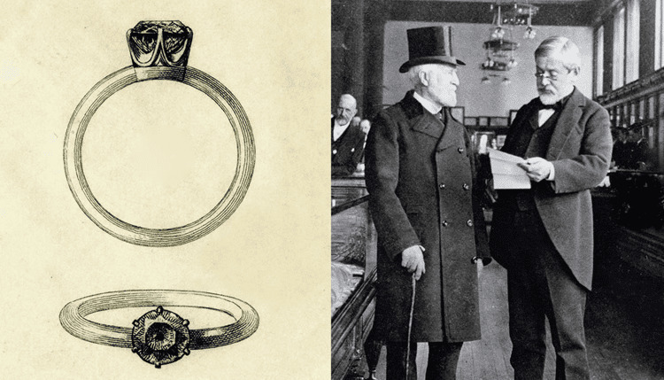 Tiffany's original engagement ring 1886